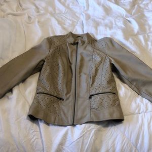 DB tan leather jacket